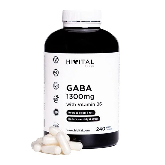 Hivital Foods Gaba 1300mg 240caps