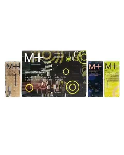 Escentric Molecules - M+ GINGER, BLACK TEA, GUAIAC WOOD 2 ML DISCOVERY SET