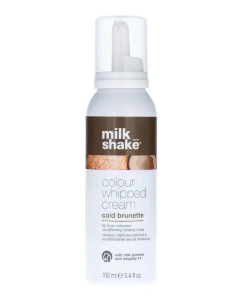 Milk Shake Colour Whipped Cream Cold Brunette
