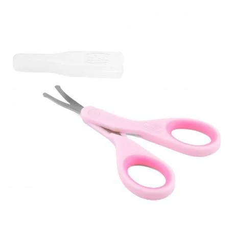 Forbicine Tagliaunghie di Sicurezza Chicco Bambino per Neonati Rosa