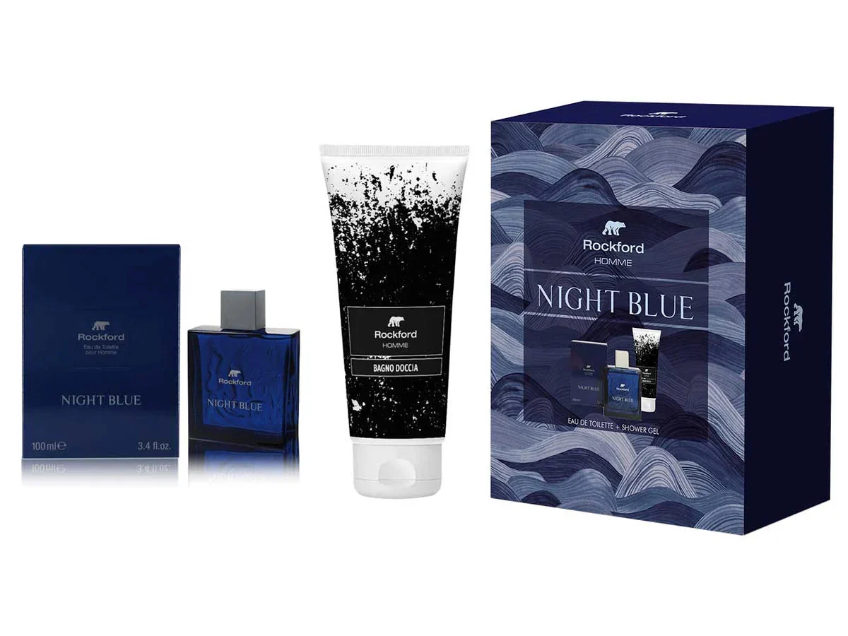 Rockford NIGHTBLUE: EDT 100ml + Gel Doccia 200ml