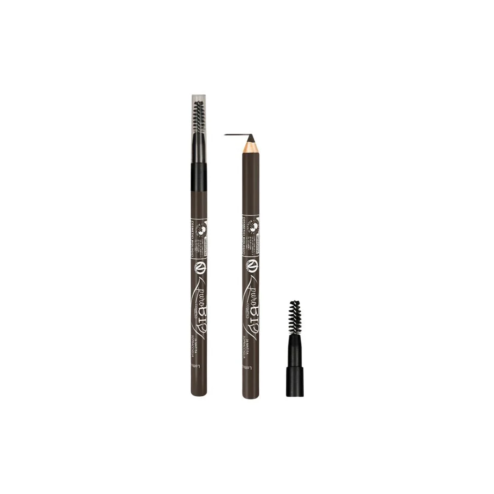 Purobio cosmetics Eyeliner Matita Occhi & Sopracciglia, 28 Tortora scuro (3,80 g)