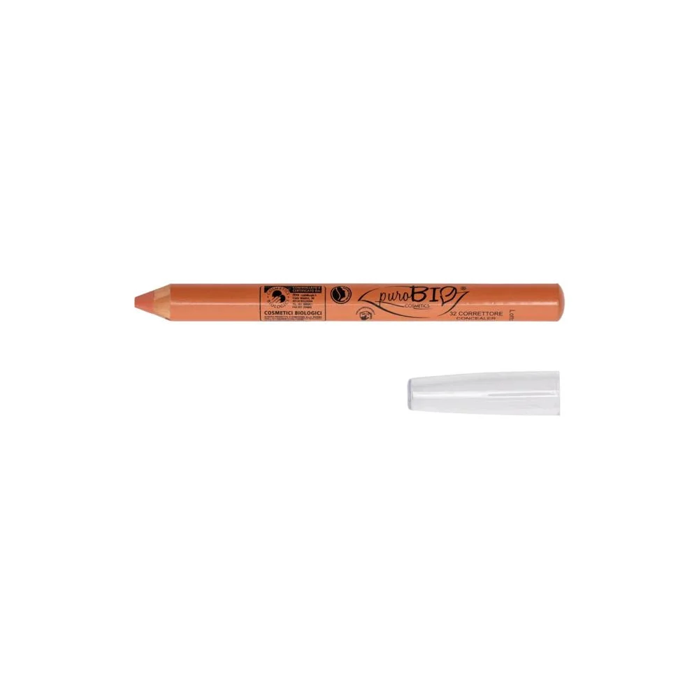 Purobio cosmetics Matitone Correttore Correttivo, Arancione (32) (2,30 g)