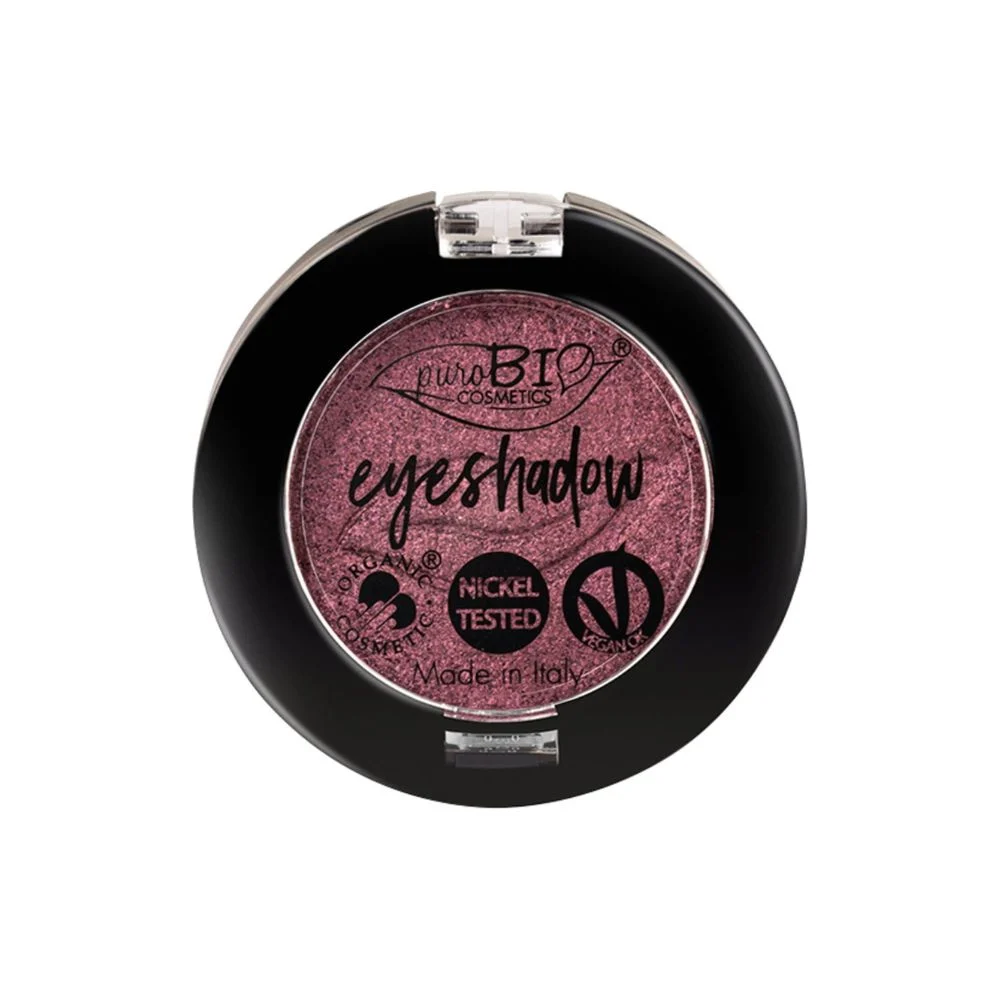 Purobio cosmetics Ombretto Compatto, 06 Viola (luccicante) (2,50 g)