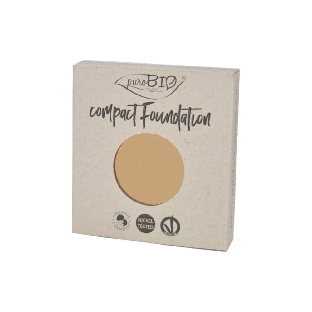 Purobio cosmetics Ricarica per fondotinta compatta, 04 (9 g)