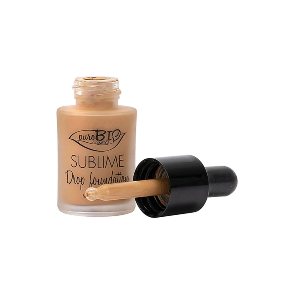 Purobio cosmetics Sublime Drop Fondotinta, 04 (15 ml)