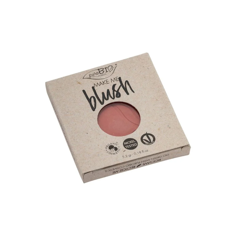 Purobio cosmetics Blush Compatto ricarica, 05 anguria (5,20 g)