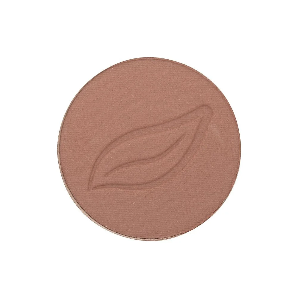 Purobio cosmetics Ombretto Compatto (Ricarica), 27 marrone caldo (opaco) (2,50 g)