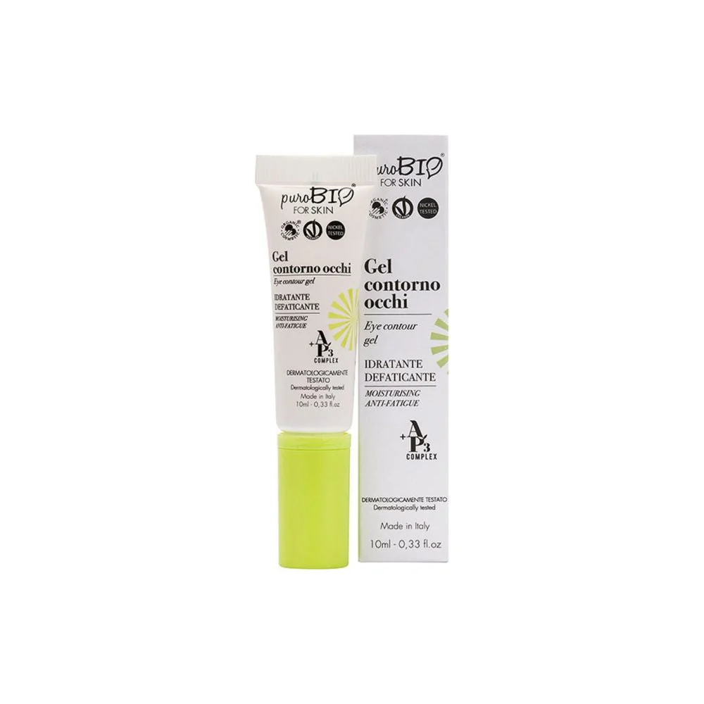 Purobio cosmetics forSKIN AP3 Complex Gel Contorno Occhi Idratante Defaticante, 10 ml