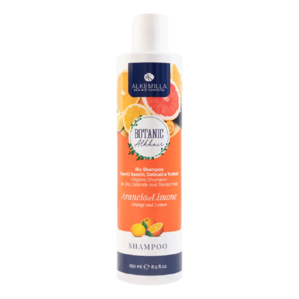 Alkemilla eco bio cosmetic Shampoo Arancio e Limone 250 ml