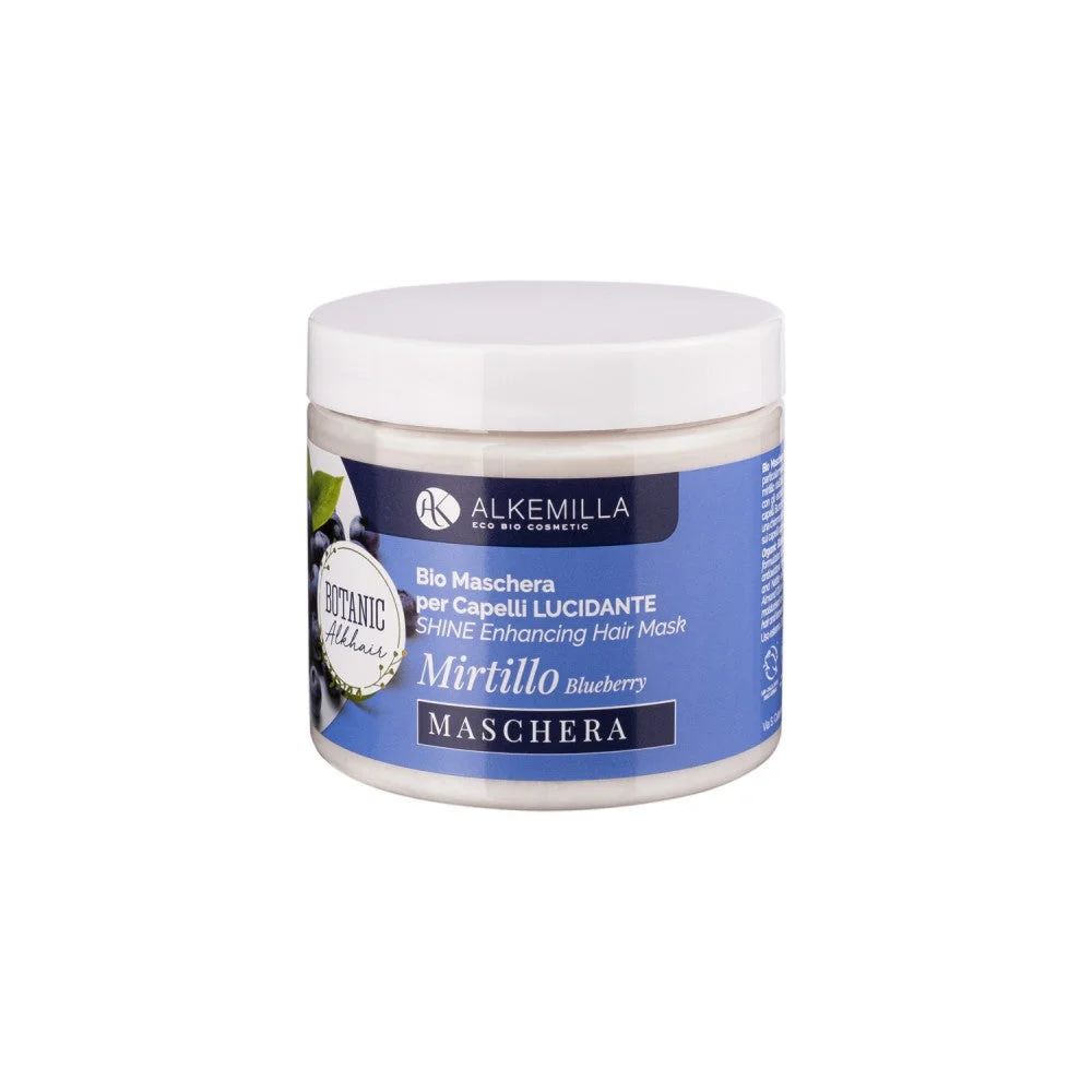 Alkemilla eco bio cosmetic Botanic Alkhair - Maschera per Capelli al Mirtillo 200 ml
