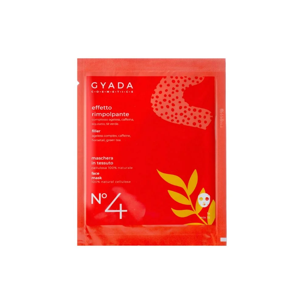 Gyada cosmetics Maschera in Tessuto Effetto Rimpolpante N.4 15 ml