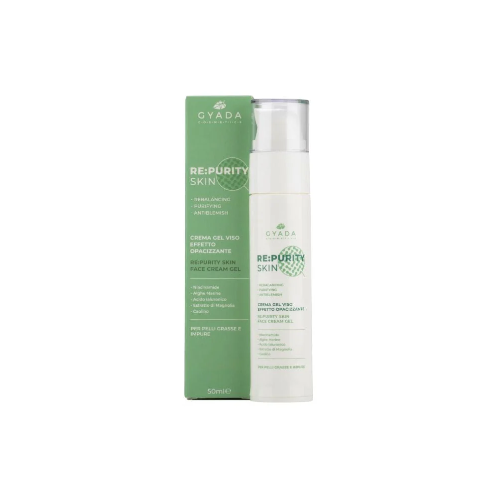 Gyada cosmetics Re:PuritySkin Crema Gel Viso Opacizzante 50 ml