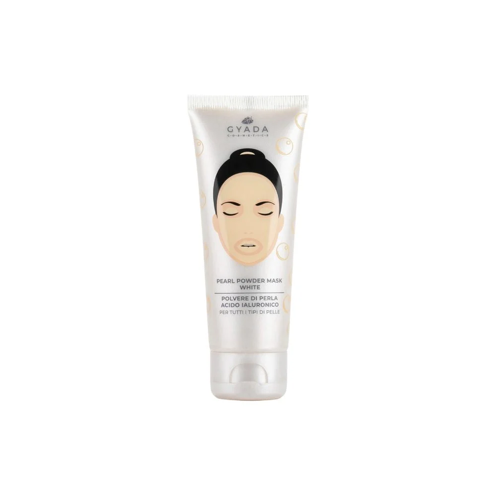 Gyada cosmetics Polvere di Perla - Maschera Viso con Acido Ialuronico 75 ml