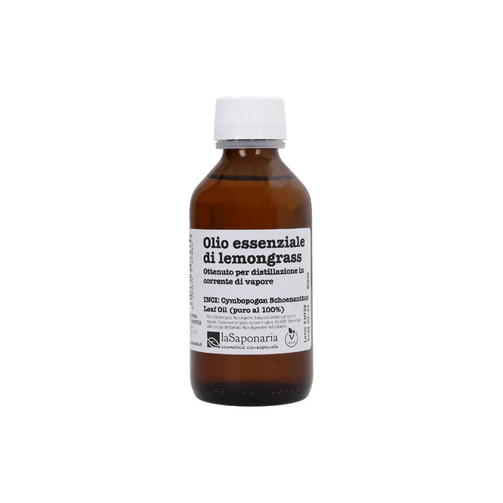 La saponaria Olio Essenziale di Lemongrass 100 ml