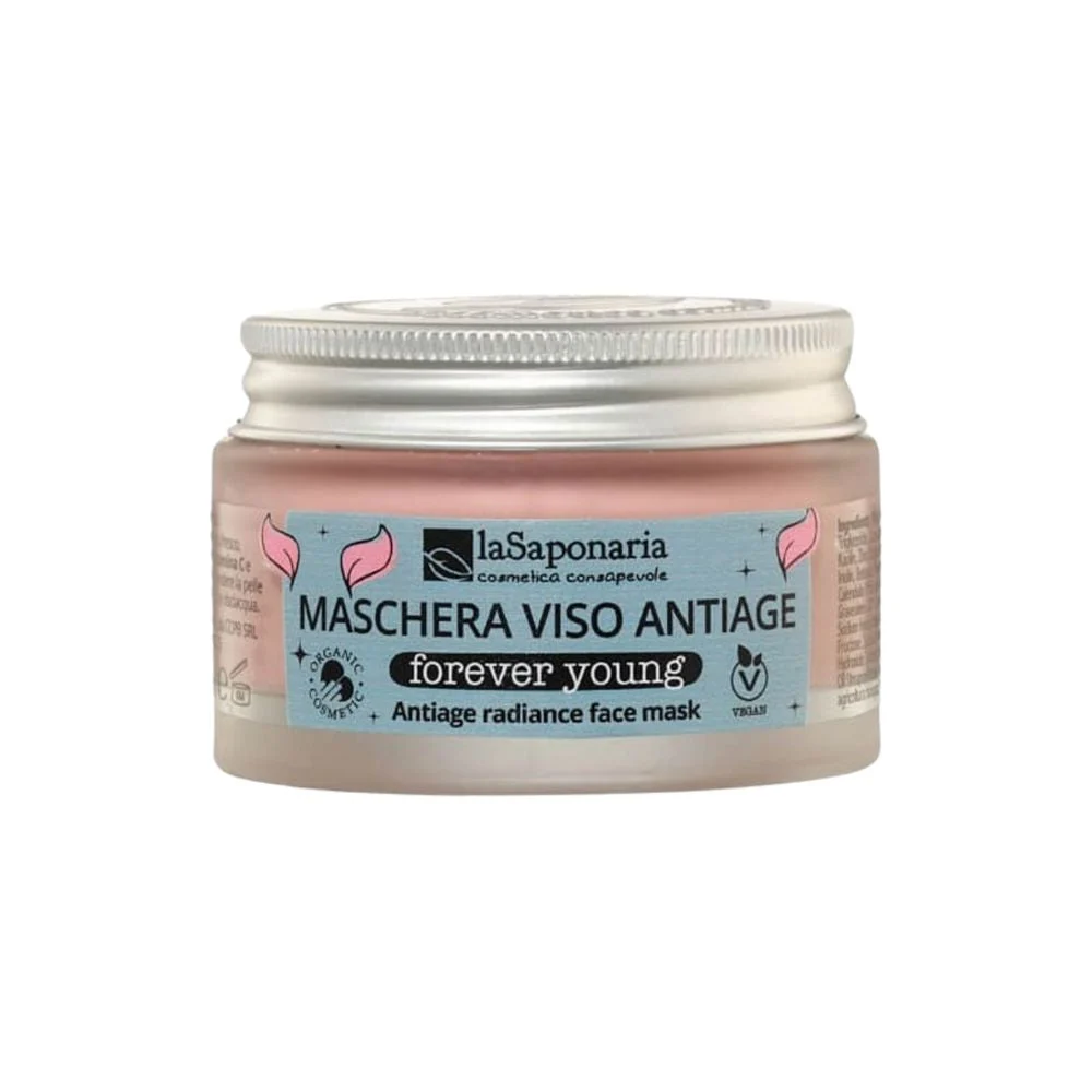 La saponaria Maschera Viso Anti-Age Illuminante Forever Young 50 ml