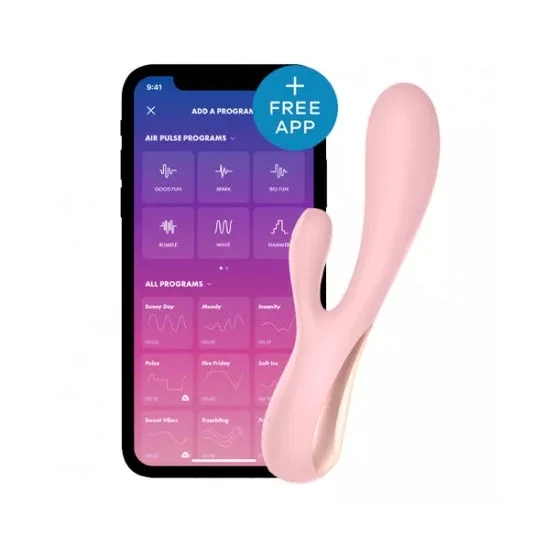 Satisfyer Mono Flex Rosa con App 1pc