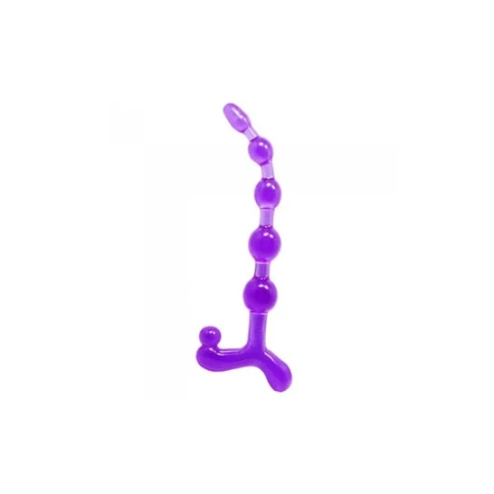 Baile Bendy Twist Anal Beads Lilac 1 Unità