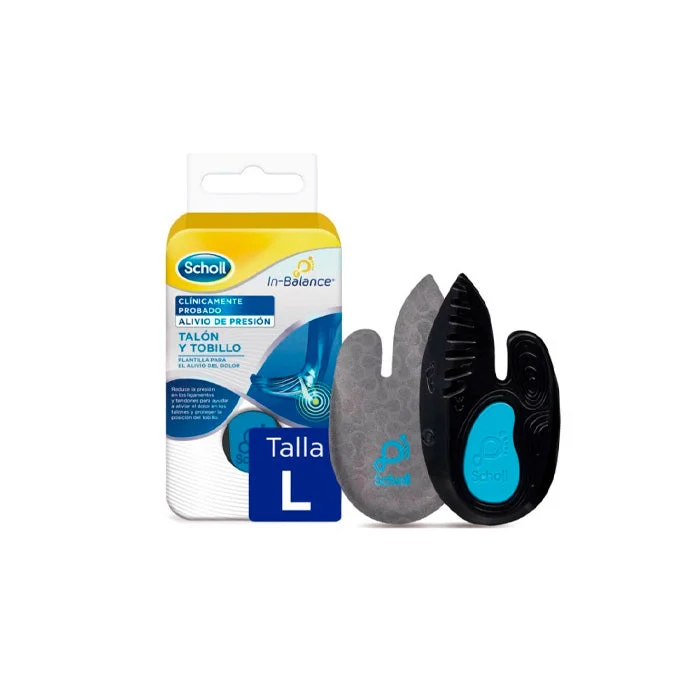 Scholl Sollievo dal dolore al tallone e alla caviglia con soletta interna T/L