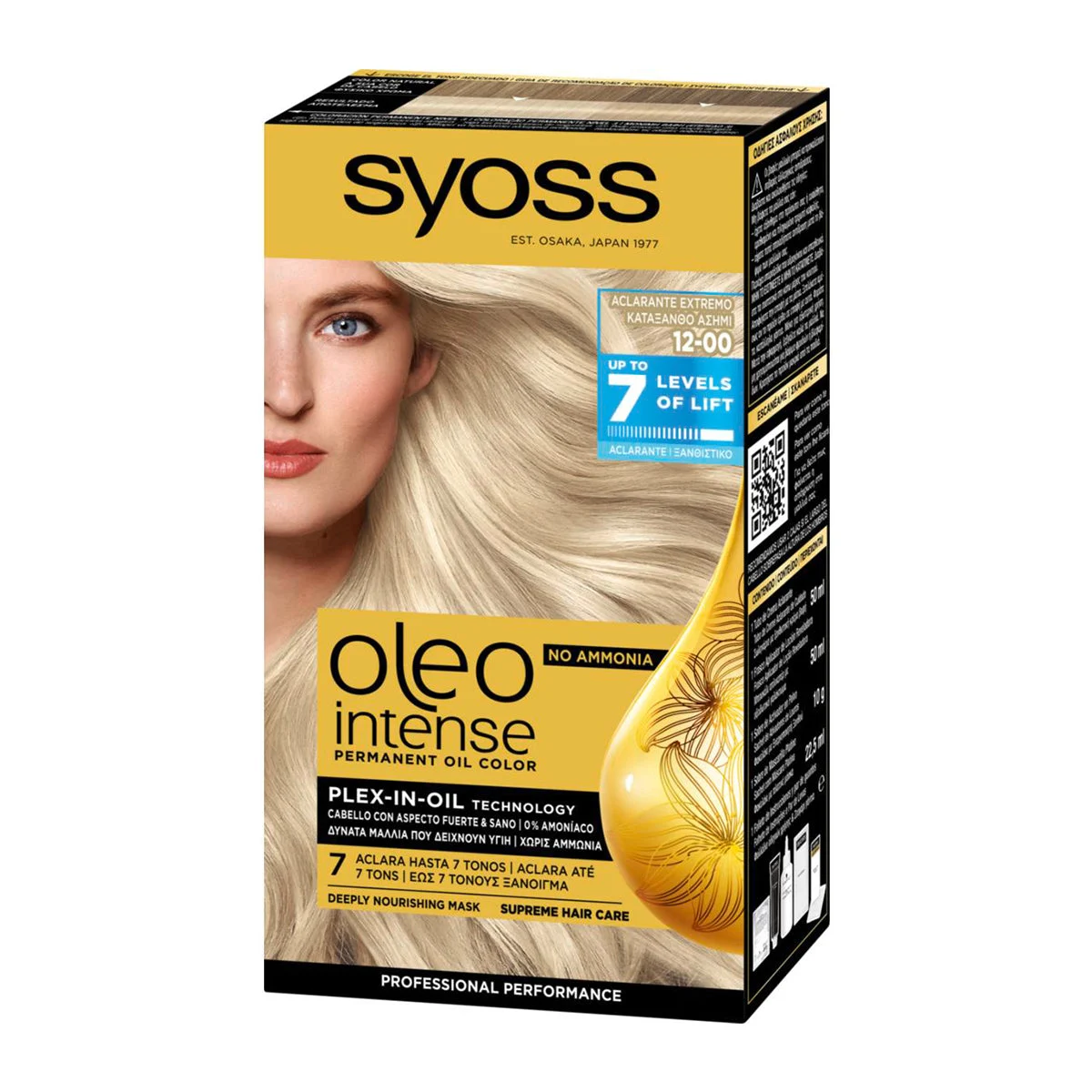 Syoss Oleo Colore Intenso Permanente 12-0 Schiaritura Estrema