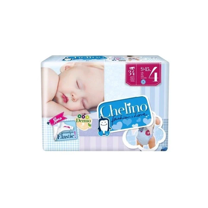 Chelino Fashion&Love pannolini T-4 34 Unità