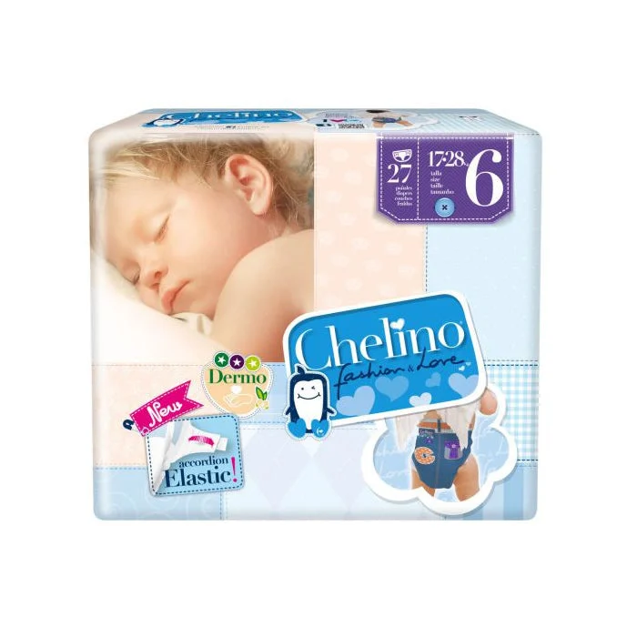 Chelino Fashion&Love pannolini T-6 27 Unità