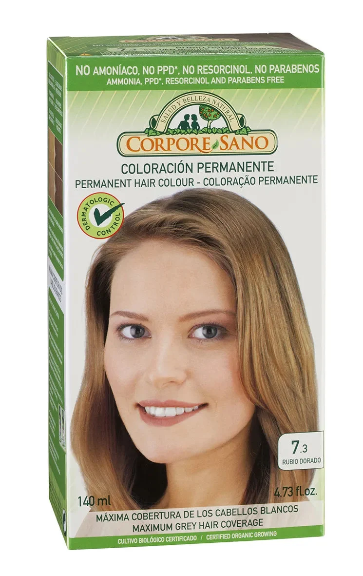 Corpore Tinta 7,3 biondo Dorato 140ml Bio