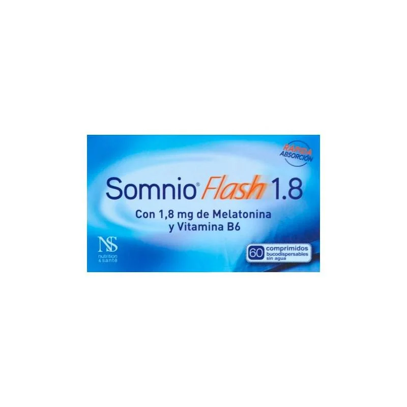 Nutrizione e Santé Somnio Flash 1,8 mg 60 Compresse