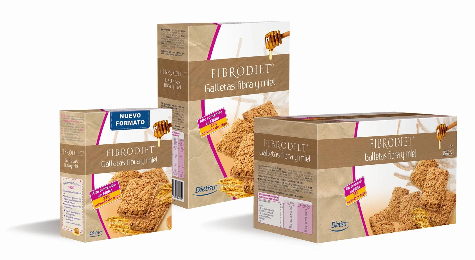 Dietisa Biscotti Fibrodiet 400 Grammi