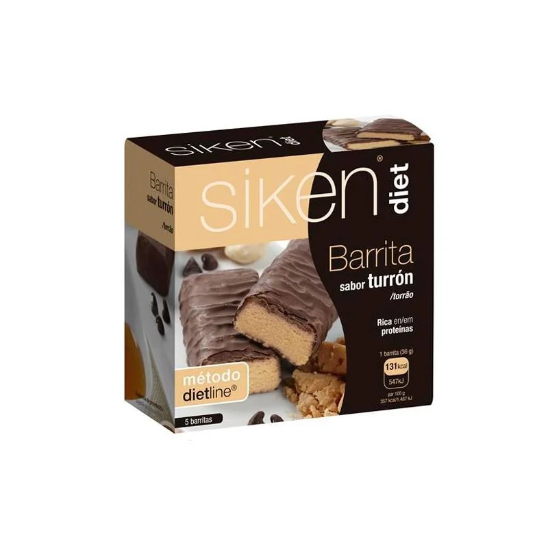 Siken Vanilla-Caramel Bar 5 Unità