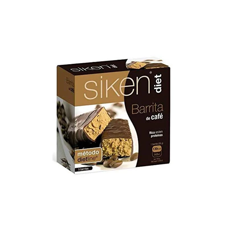 Siken Vaniglia e caramello barrette energetiche 5 Unità