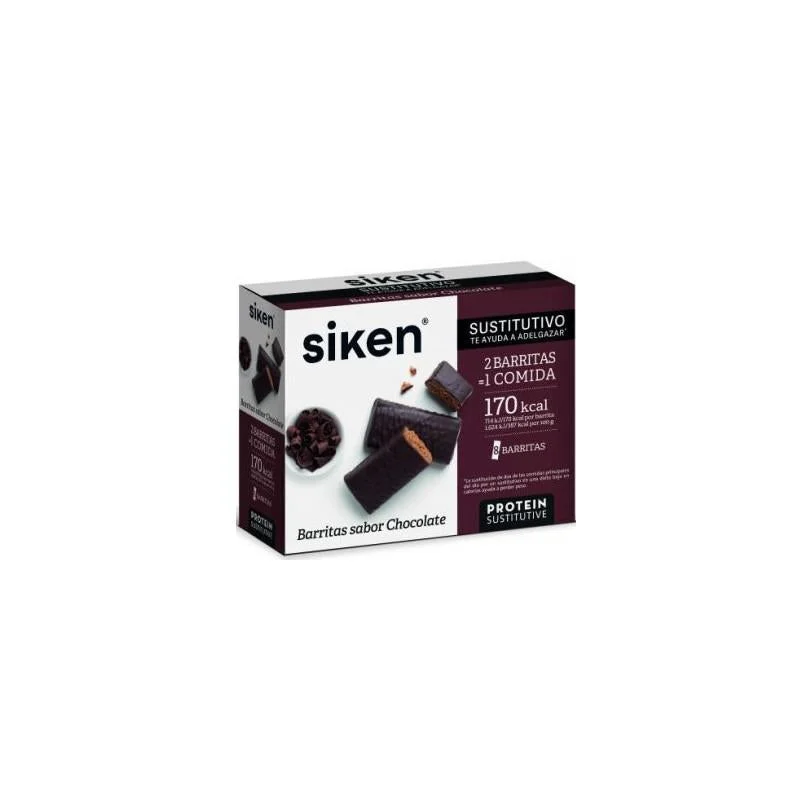 Barrette di cioccolato Siken 8 pezzi