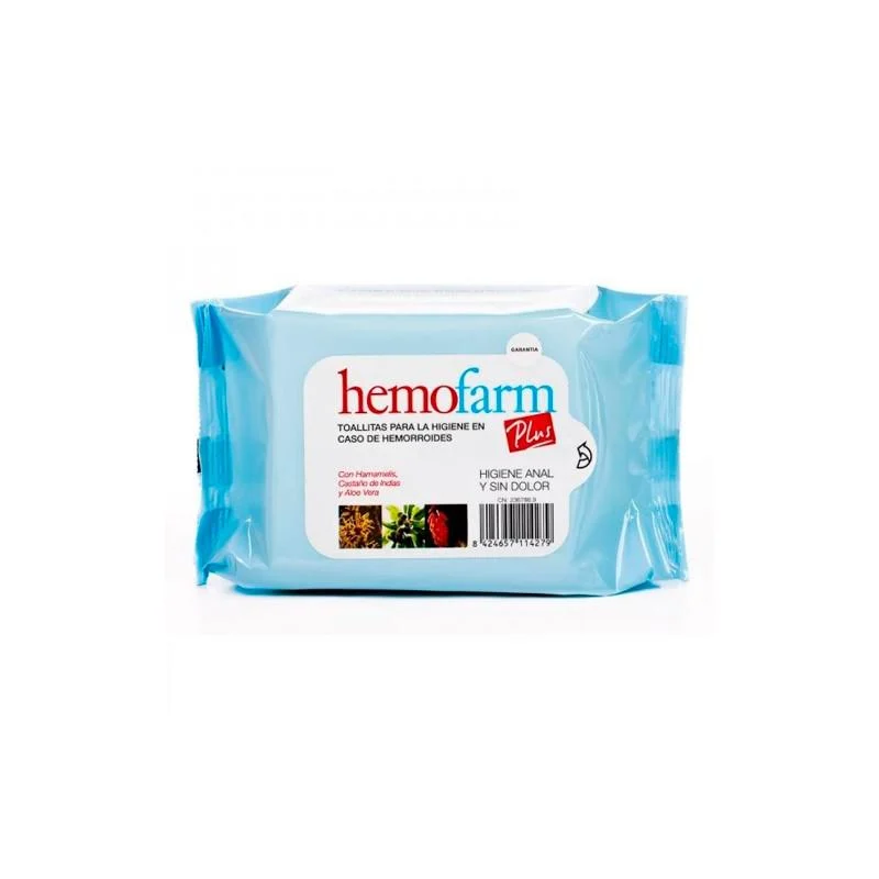 Hemofarm Plus Salviette Umide 20 Buste