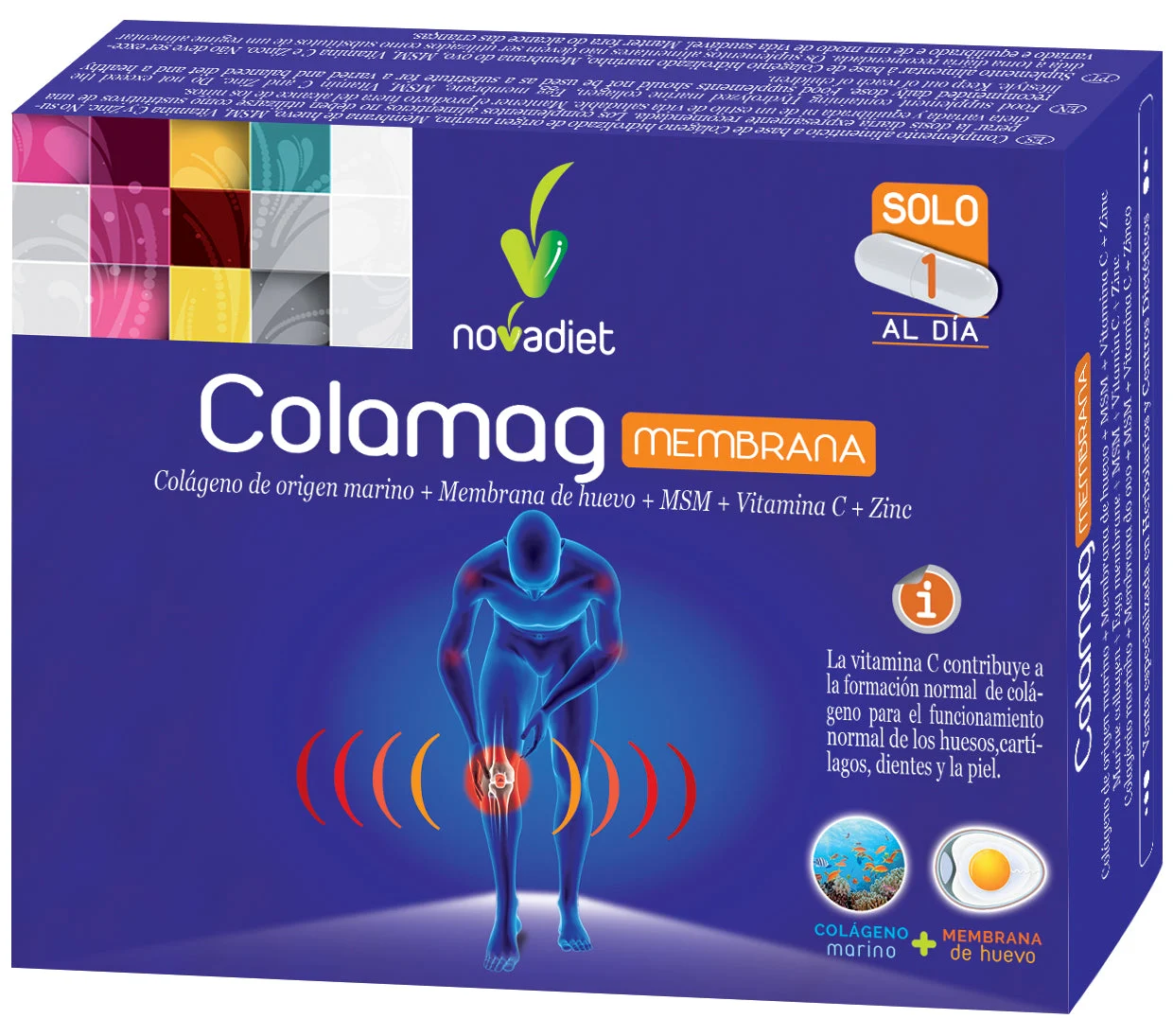 Novadiet Colamag Membrana 30 Capsule