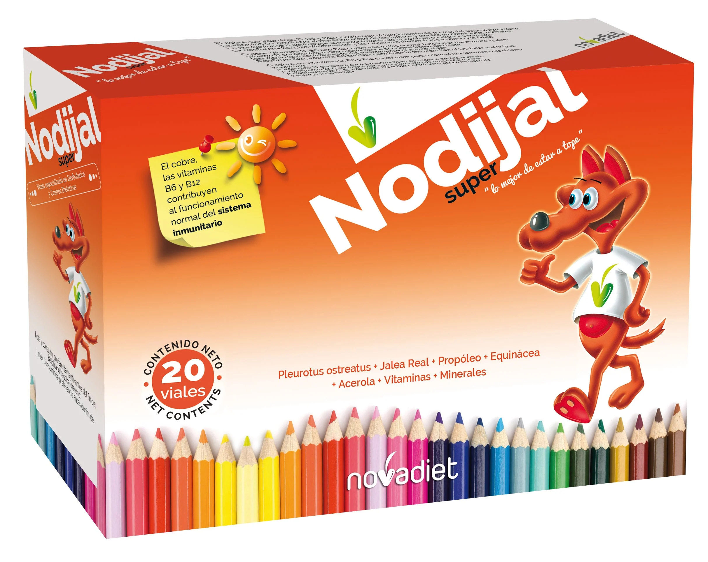 Novadiet Nodijal Super 20 Flaconcini