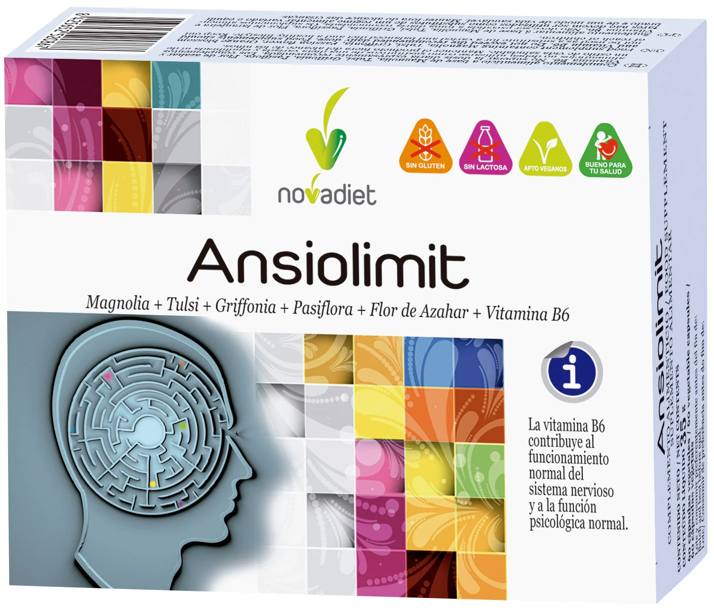 Novadiet Ansiolimit 60 Capsule