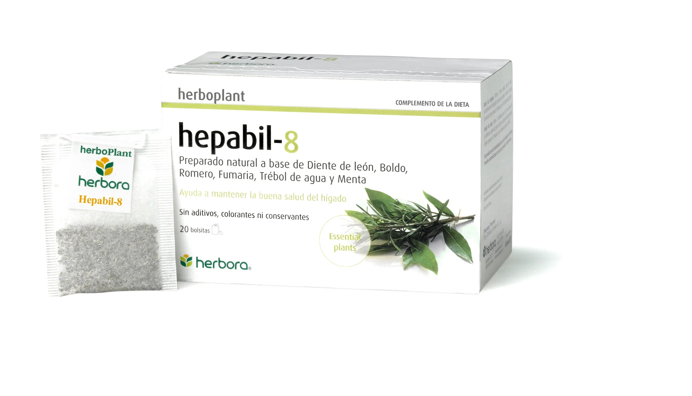 Herbora Hepabil 8 Herboplant 20 Filtri