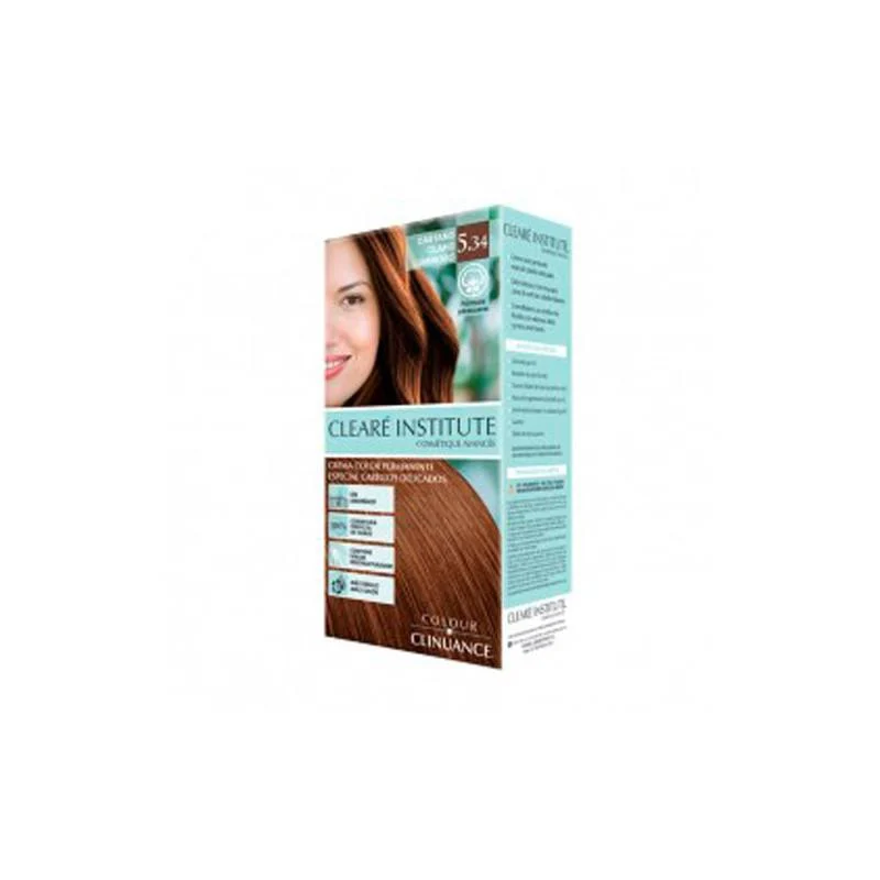 Clearé Institute Colorazione 5,34 Castano Chiaro Luminoso Capelli Delicati