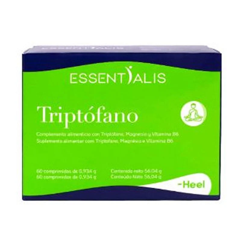 Heel Essentialis Triptofano Melatonina 60 Compresse