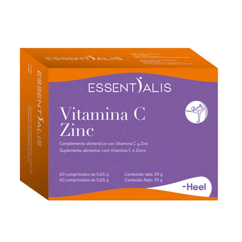 Heel Essentialis Vitamina C Zinco 60 Compresse