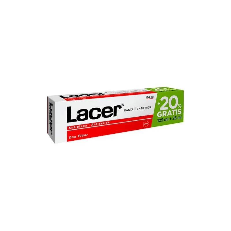 Lacer dentifricio 125 25ml omaggio