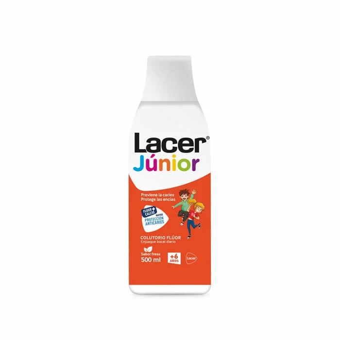 Lacer Fluoruro Collutorio Giornaliero Fragola 500ml