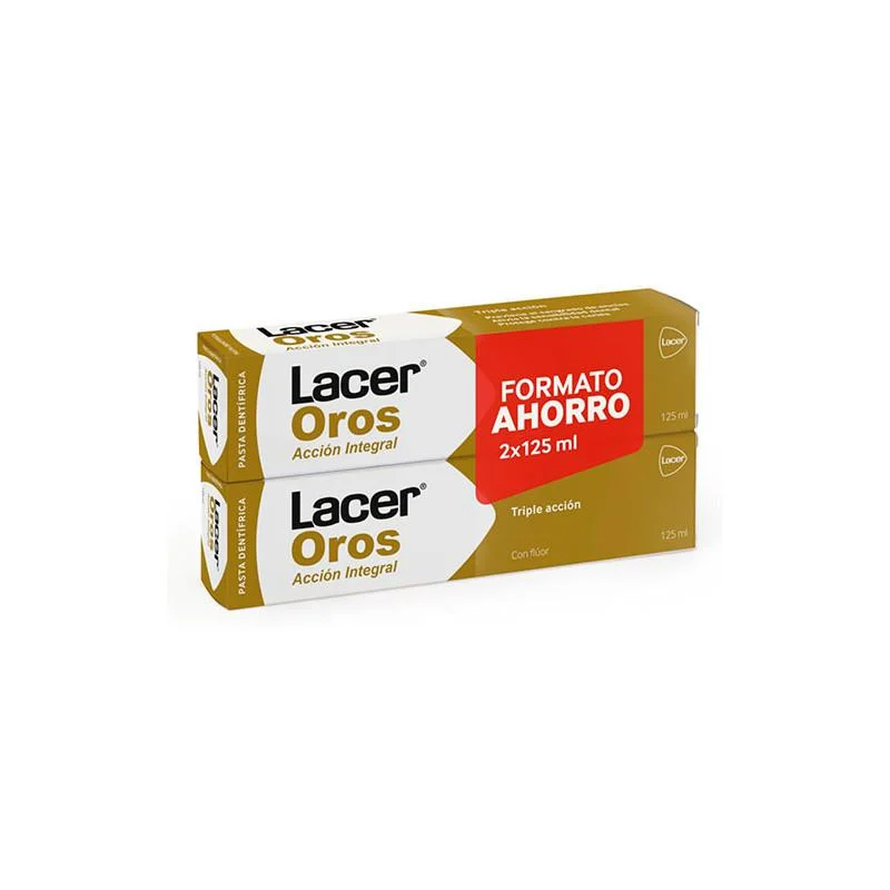 Lacer Oros Dentifricio Set 2 Pezzi