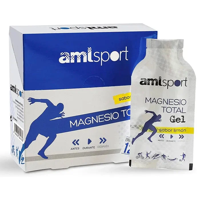 Amlsport Magnesio Gel Totale Limone 12 Bustine