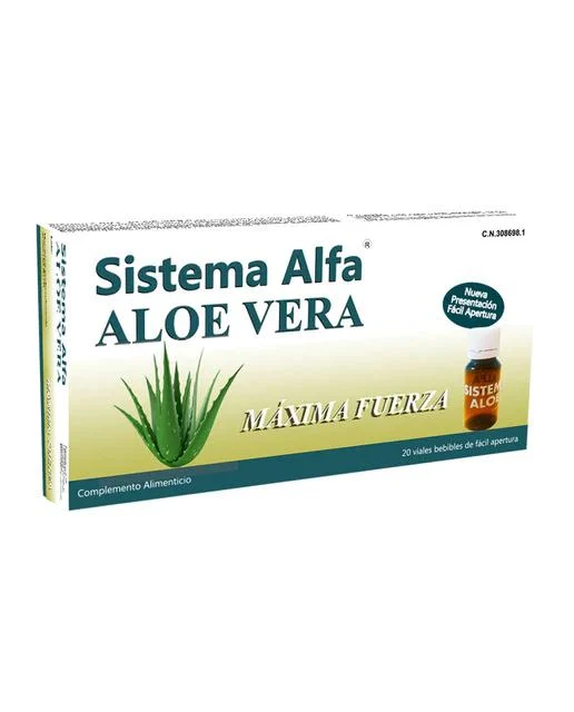 Pharma Otc Alpha Aloe Vera System 20 Ampolle