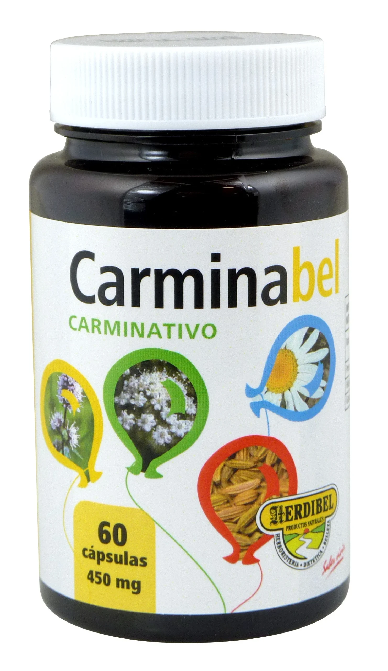 Herdibel Carminabel 450 Mg 60 Capsule