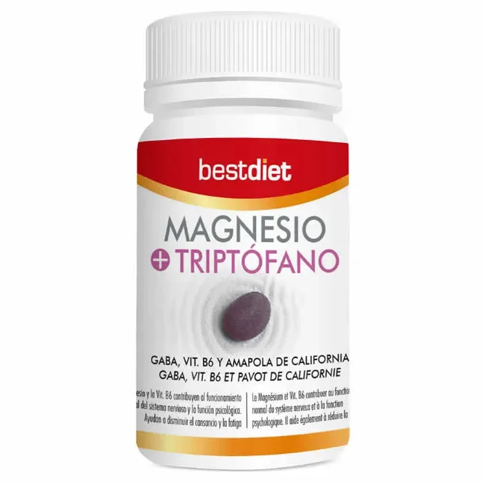 Best Diet Magnesio +Triptófano 30Capsule