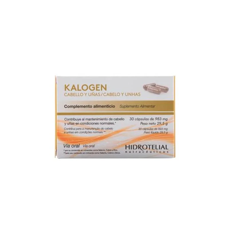 Kalogen Hidrotelial per capelli e unghie 30 capsule