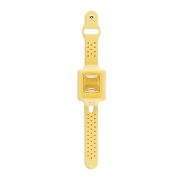 Braccialetto in gel idroalcolico Cleands giallo