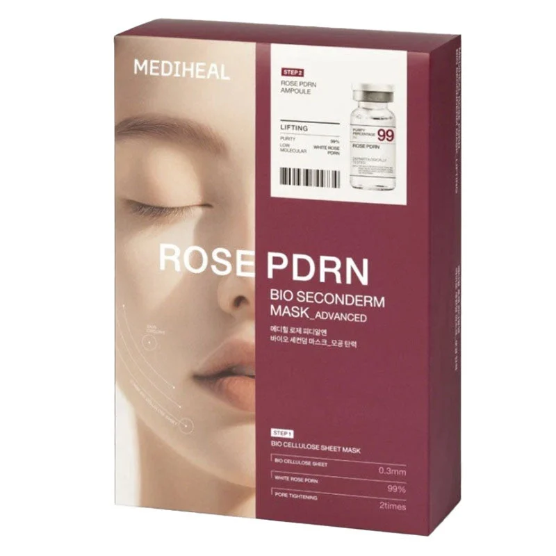 Maschera Rose PDRN Bio Seconderm (Fiala 4 ml + Maschera 23 ml)